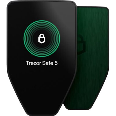 Portfel kryptowalut TREZOR Safe 5 Zielony