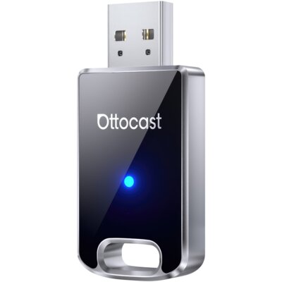 Adapter OTTOCAST CA505-T2 Bezprzewodowy CarPlay Android Auto Czarny