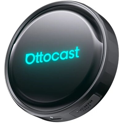 Adapter OTTOCAST OttoAibox P3 Pro Bezprzewodowy CarPlay Android Auto Czarny