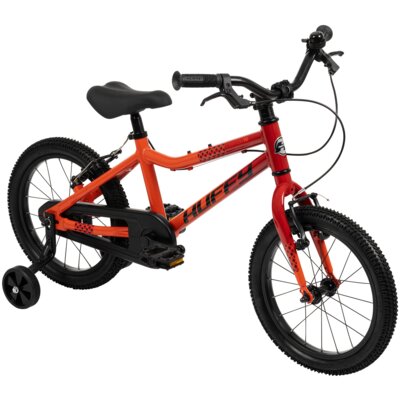 Rower dziecięcy HUFFY Literide Kids 16 cali dla chłopca Pomarańczowo-czerwony