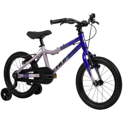 Rower dziecięcy HUFFY Literide Kids 16 cali Srebrno-niebieski Wzrost: 100-120 cm Wiek: 5-7 lat