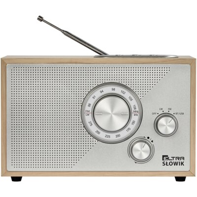 Radio ELTRA Słowik Analogowe Stacjonarne Jasnobrązowy