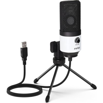 Mikrofon FIFINE K669BW Kardioidalny Biały