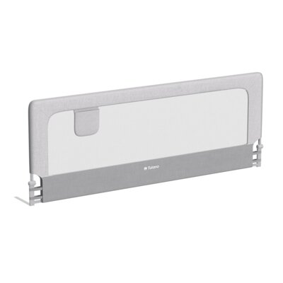 Barierka ochronna do łóżka TULANO Cover 30 Biało-szary