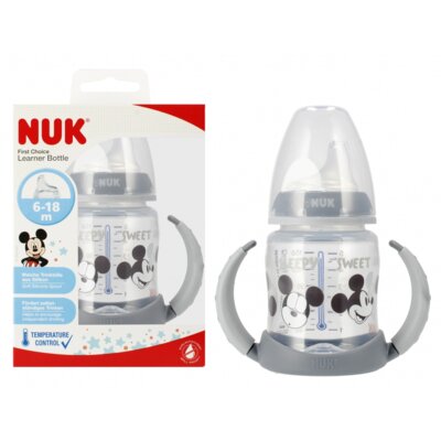 Butelka NUK First Choice Miki 10215337 Popielaty