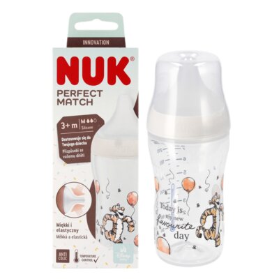 Butelka NUK Perfect Match Tygrysek 260 ml