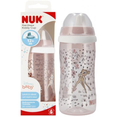 Butelka NUK 10255649 Kiddy Cup Bambi 300 ml Brązowy