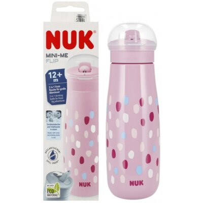 Butelka NUK Mini-Me Flip 450 ml Fioletowy