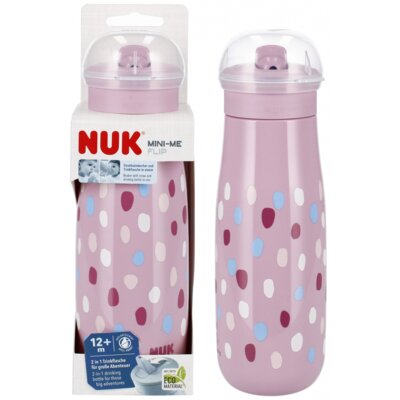 Butelka NUK Mini-Me Flip 10255690 450 ml Różowy