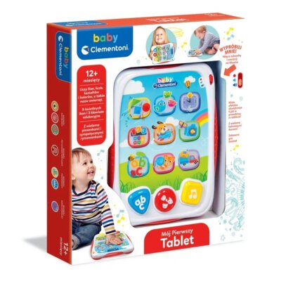 Zabawka edukacyjna CLEMENTONI Baby Mój pierwszy tablet 60956