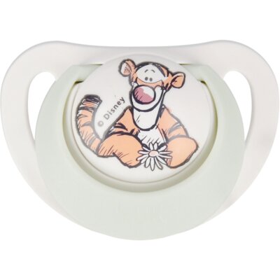 Smoczek NUK Star Tygrysek 6-18 m Jasnozielony