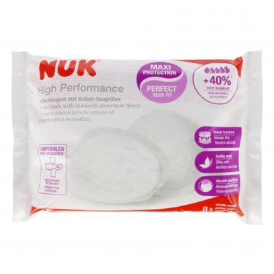 Wkładki laktacyjne NUK High Performance 10252137 (8 sztuk)
