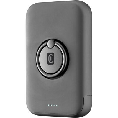 Powerbank indukcyjny CELLULARLINE Ring Mag 5000mAh 7.5W Czarny