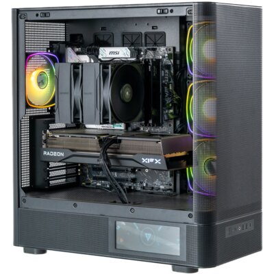 Komputer MAD DOG AQ400-A02DR32 R7-7800X3D 32GB RAM 2TB SSD Radeon RX9070XT Wi-Fi