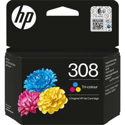 Zestaw tuszów HP 308 Ink Kolorowy 3 ml 7FP20UE#LS1