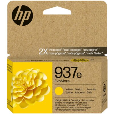 Tusz HP 937e EvoMore Żółty 20 ml 4S6W8NE#LS1