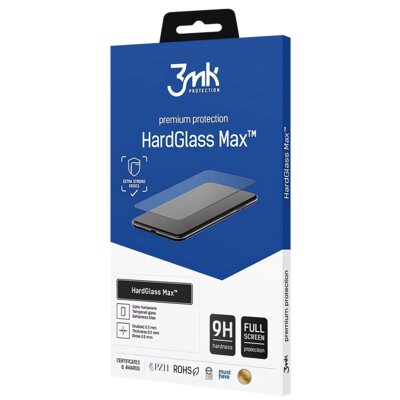Szkło hartowane 3MK HardGlass Max do Honor 400 Lite