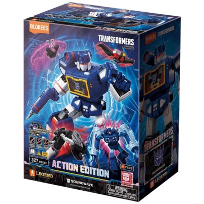 Figurka BLOKEES Action Edition Transformers Soundwave