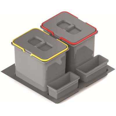 Sortowniki Practiko do szuflady blum 60cm PODWÓJNY (2X15L)