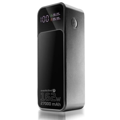 Powerbank EVERACTIVE EB-27Q 27000 mAh 162.5W Czarny