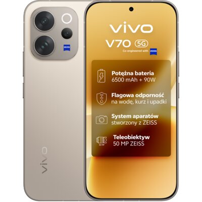 Smartfon VIVO V70 5G 8/512GB 6.59" 120Hz Szary