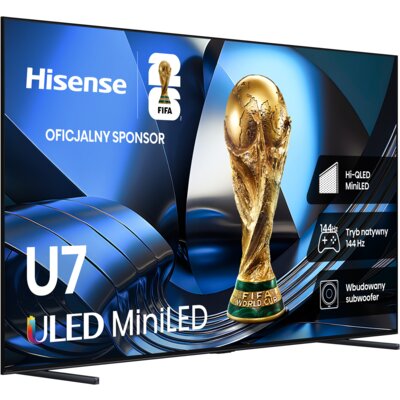 Telewizor HISENSE 100U77SE 100" QD-Mini LED 4K 165Hz VRR VIDAA Dolby Atmos Dolby Vision HDMI 2.1