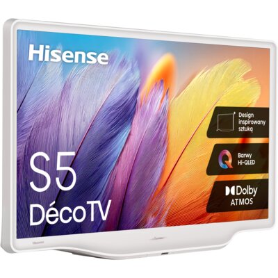 Telewizor HISENSE 32S5Q Deco 32" QLED VIDAA Dolby Atmos