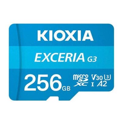 Karta pamięci KIOXIA Exceria G3 MicroSD 256GB + Adapter