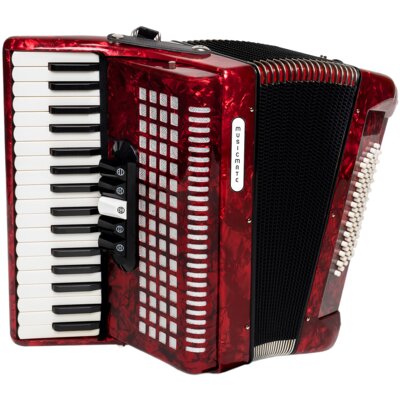 Akordeon MUSICMATE MM-AK60 MelodyMaster Czerwony