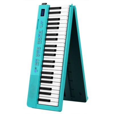 Pianino cyfrowe składane MUSICMATE MM-P8 FoldMaster Turkusowy