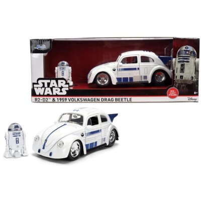 Samochód JADA TOYS Star Wars Volkswagen Drag Beetle 1959 9336912314R00