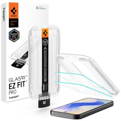 Szkło hartowane SPIGEN Glas.tR EZ Fit Pro AC do Google Pixel 10a (2 szt.)