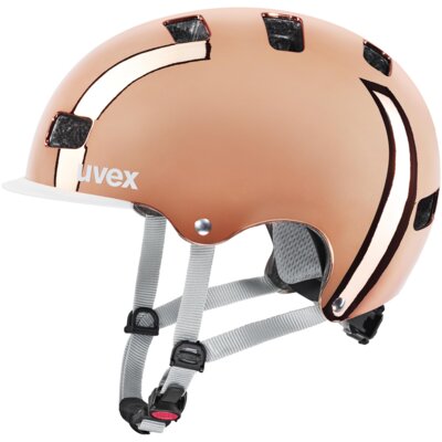 Kask rowerowy UVEX HLMT 5 Bike Pro Pomarańczowy Miejski (rozmiar 55-58)
