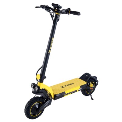 Hulajnoga elektryczna XRIDER F10 Pro 85km 2x1000W Amortyzacja 10" Czarno-żółty