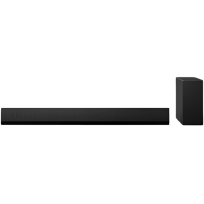 Soundbar LG SG10TY Czarny 3.1-kanałowy, Bezprzewodowy Subwoofer, 4K, HDMI e-ARC, HDR10, Wi-Fi, BT, Dolby Atmos, DTS:X