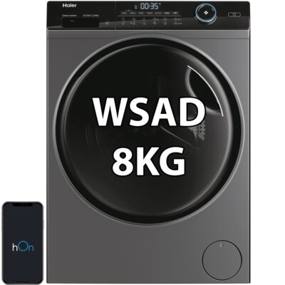 Pralka HAIER I-Pro 5 HW80-B14959S8U1S kl.A 8kg 1400 obr hOn DirectMotion