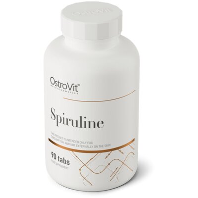 Zdjęcia - Pozostałe suplementy sportowe OstroVit Spirulina VEGE  1000 mg – 90 tabletek Spirulina VEGE  1000 mg – 90 tabletek 