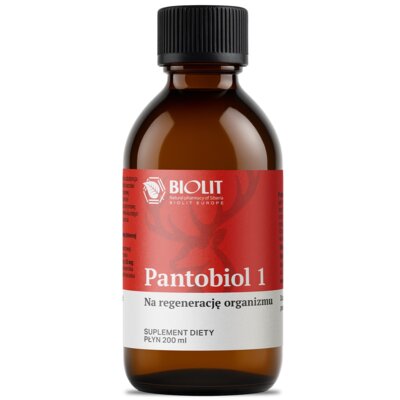 Suplement na regenerację BIOLIT Pantobiol 1 (200 ml)