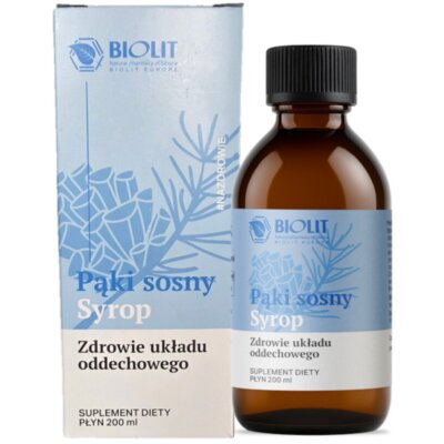 Biolit Pąki Sosny Syrop 200ML