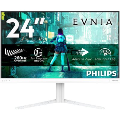 Monitor PHILIPS Evnia 24M2N3201PL/00 23.8" 1920x1080px IPS 260Hz 1 ms [GTG]