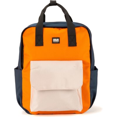 Plecak na laptopa URBANITE Rio Granatowo-żółty