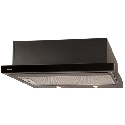 Okap AKPO WK-7 Light Glass Eco 50 Czarny 330.5m3/h 69dB klasa C
