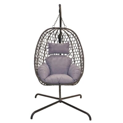 Fotel podwieszany PROGARDEN 954518 Ciemnoszary