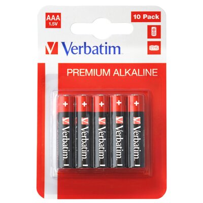 Baterie AAA LR03 VERBATIM Premium Alkaline (10 szt.)