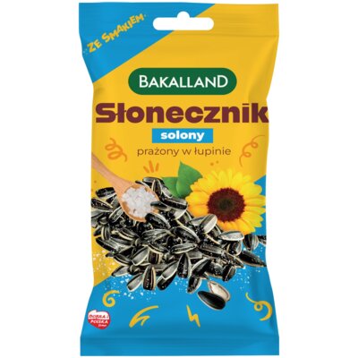 Słonecznik prażony BAKALLAND Solony (80 g)