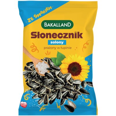 Słonecznik prażony BAKALLAND Solony (130 g)