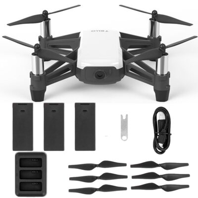 Dron DJI Ryze Tello Boost Combo Biały powered by DJI and Intel