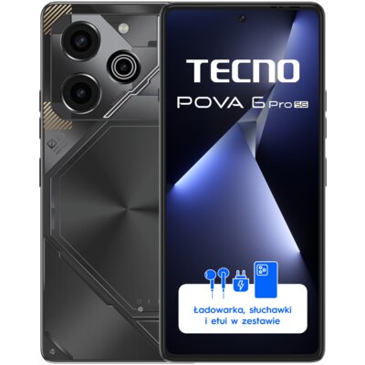Smartfon TECNO Pova 6 Pro 5G 12/256GB 6.78" 120Hz Szary