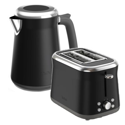 Czajnik TEFAL KI6668E0 + Toster TEFAL Collection TT7208E0 Czarny