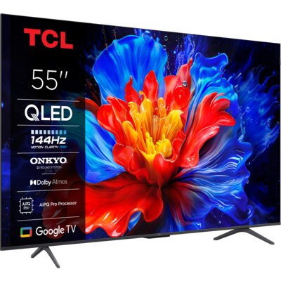 Telewizor TCL 55P8K 55" QLED 4K 144Hz VRR Google TV Dolby Atmos Dolby Vision HDMI 2.1